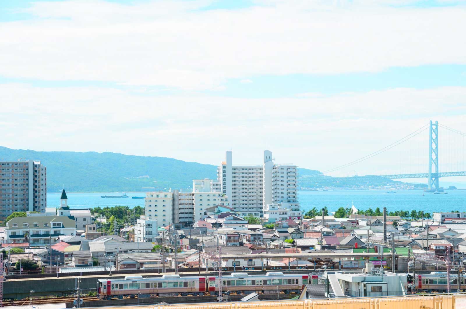 明石市の街並み