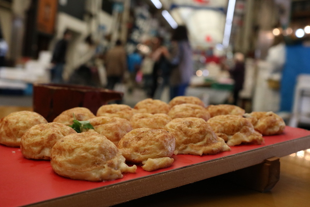 明石焼きと魚の棚商店街