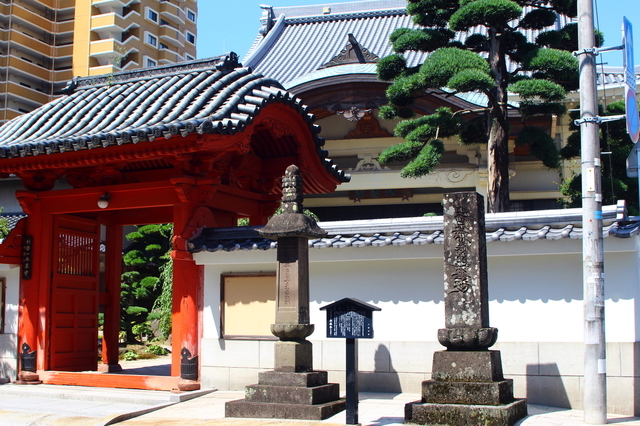 久留米・寺町にある本泰寺