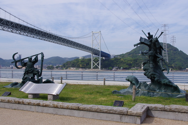 壇ノ浦の戦い（みもすそ川公園）