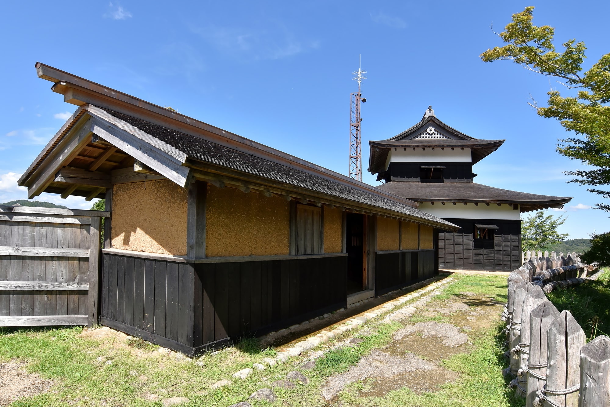 城跡公園足助城