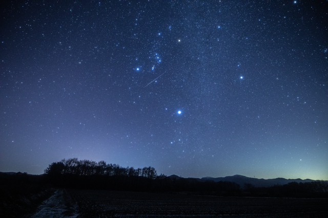 普段見上げている星の光