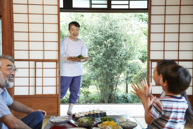 実家に親戚がたくさんいる