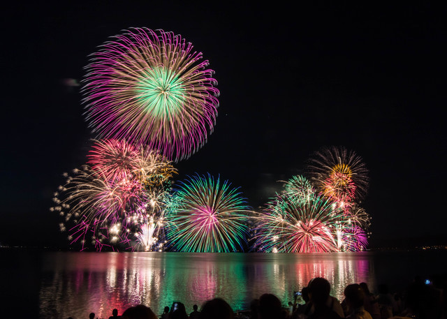 松江水郷祭湖上花火大会