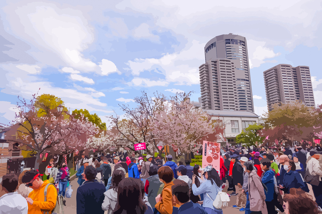 来年は夜桜の方も楽しんでみたい