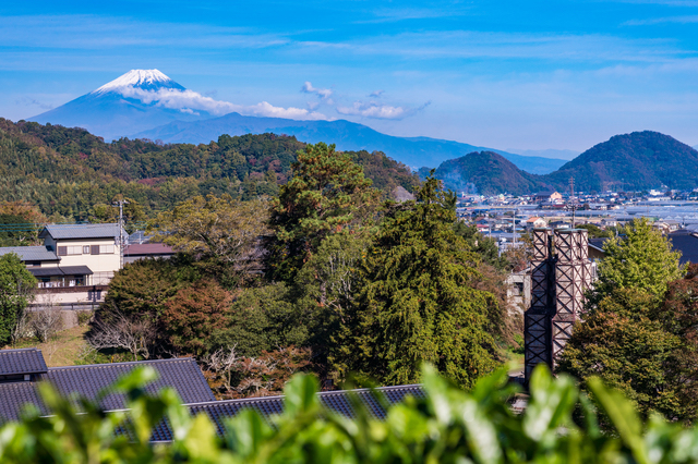 富士山と韮山反射炉