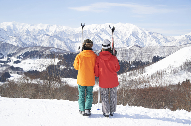 僕の実家からそう遠くない場所にスキー場