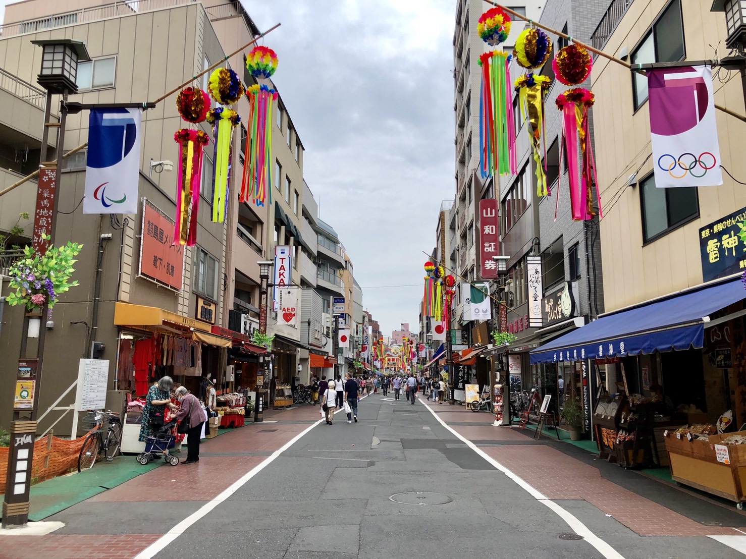 巣鴨の商店街を街ブラ