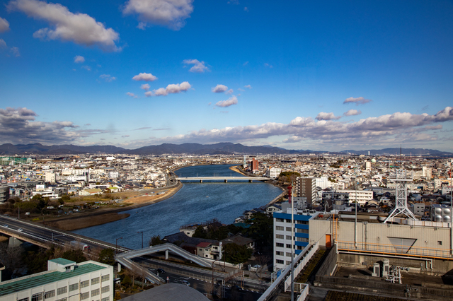 豊橋市を流れる川