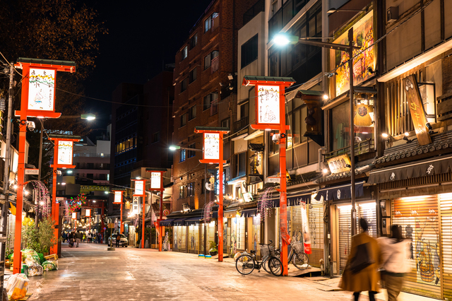 浅草のお土産物屋