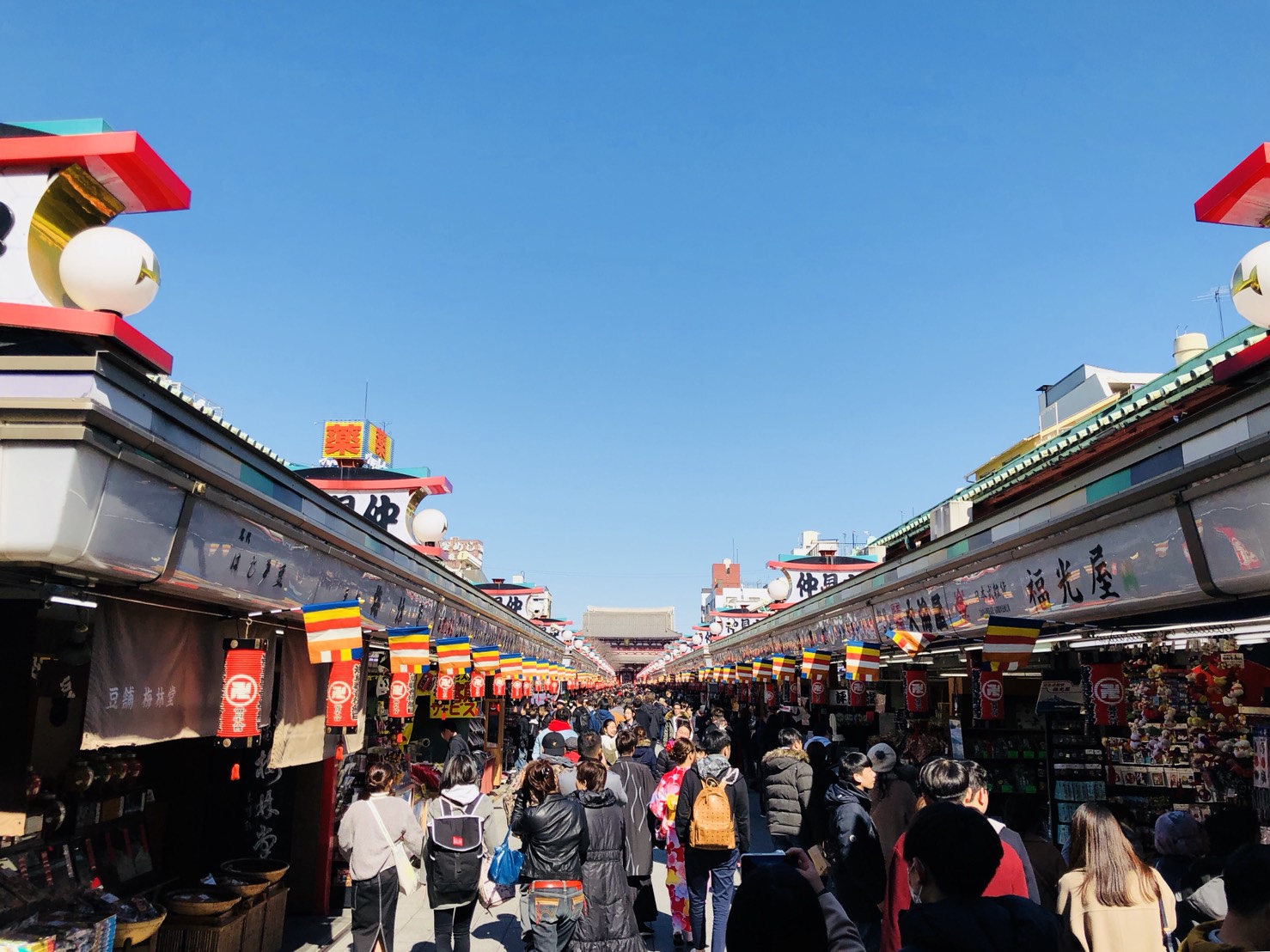 浅草寺・仲見世