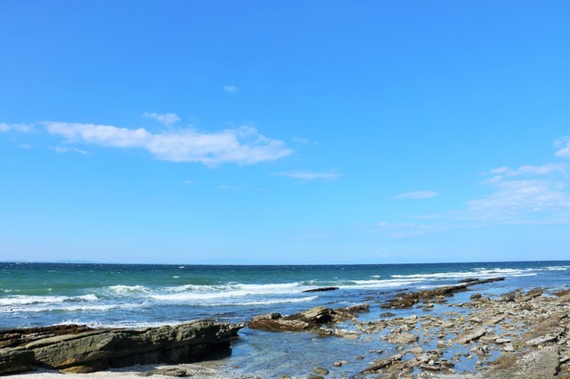 綺麗な海を見ていると心が洗われる