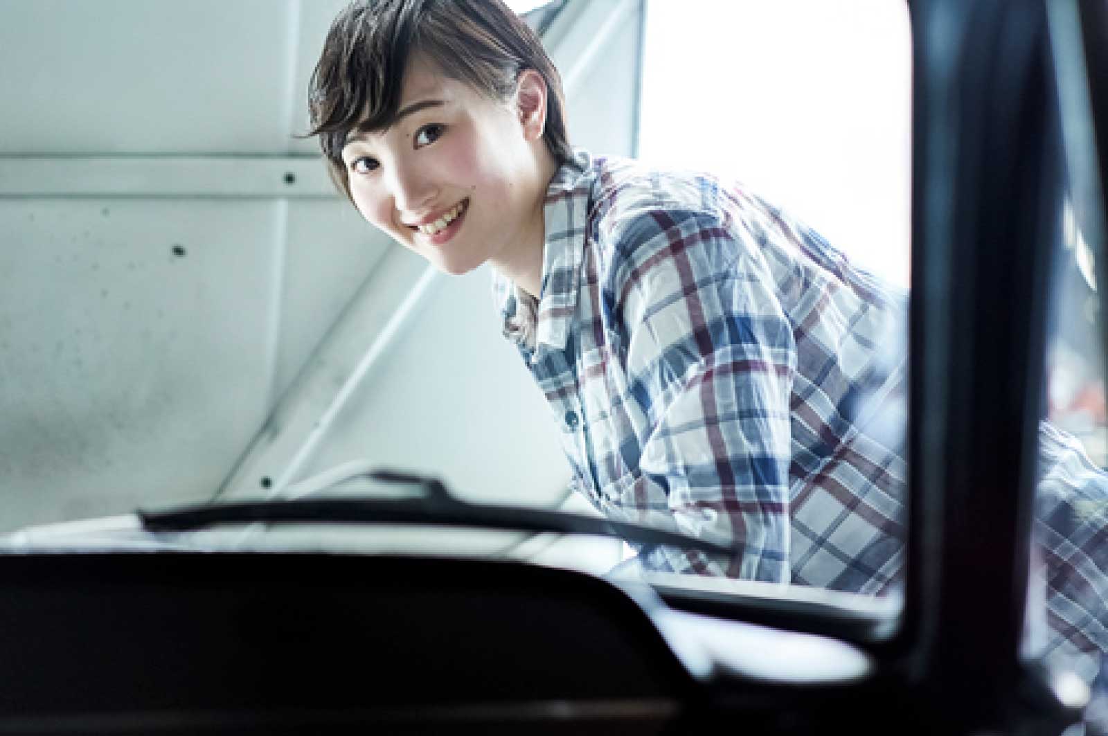 車中泊をしていると一人の女性に声をかけらた