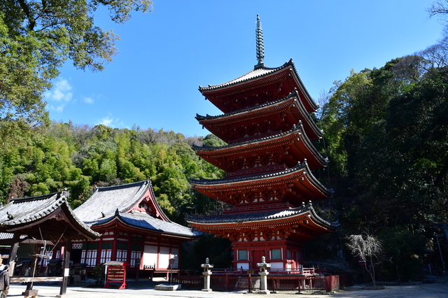 明王院・五重塔