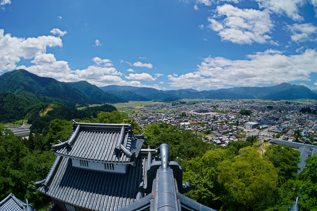 天守閣からの眺め