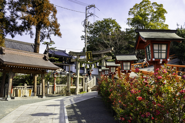 福山市の寺社仏閣（艮神社）