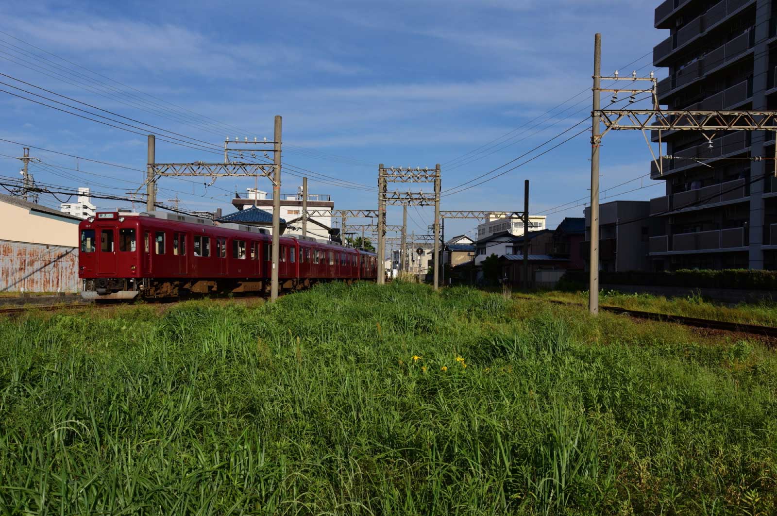 鉄道は「養老線」