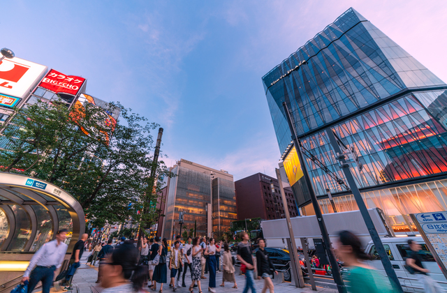 銀座と有楽町の間