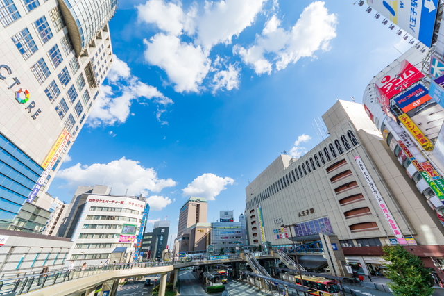 八王子駅北口付近