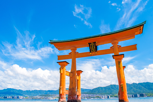 広島・宮島にある国宝の厳島神社