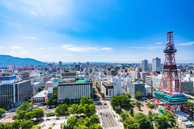 テレビ塔と大通公園