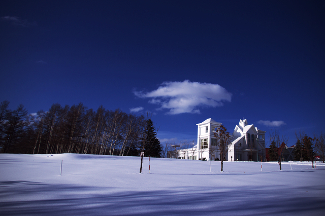 冬のさっぽろ羊ヶ丘展望台（北海道）