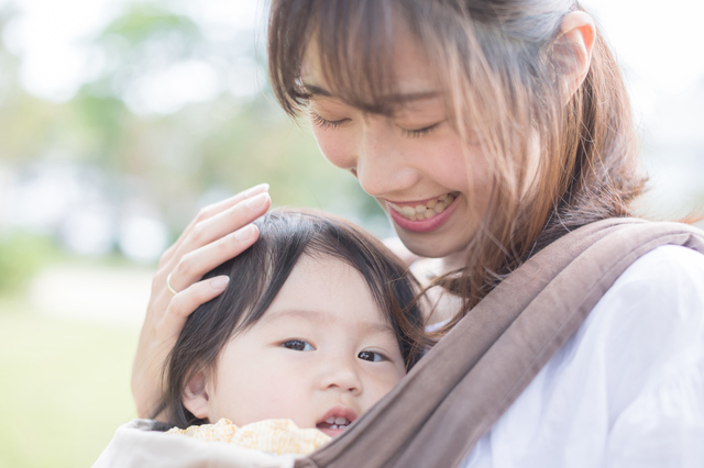 妻と子供