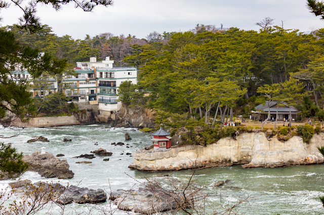 日本情緒を感じる海岸