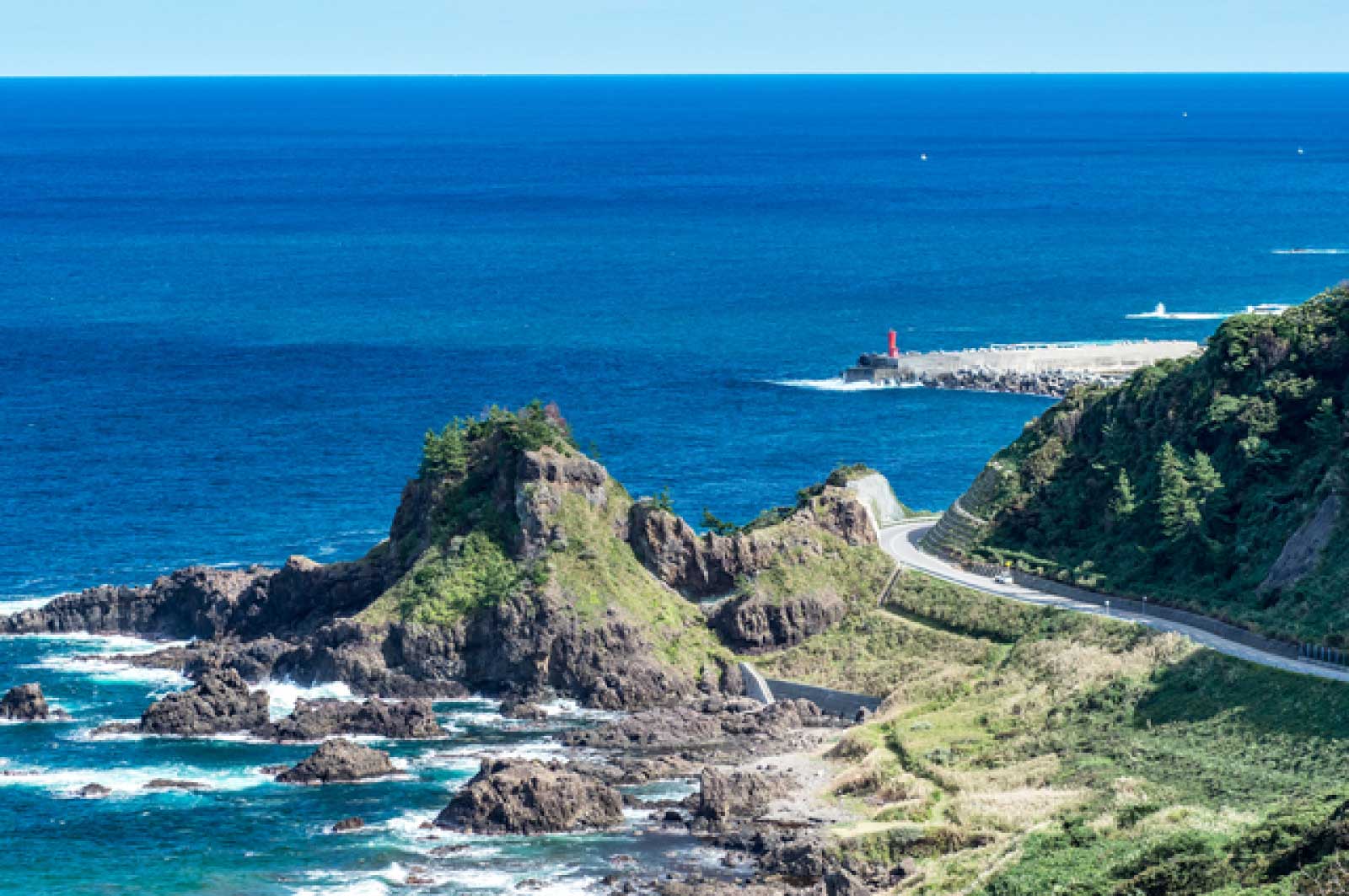 聖域の岬からの絶景