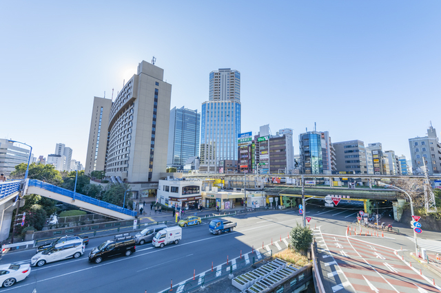 飯田橋駅付近