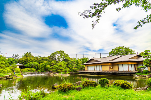 行船公園の日本庭園・源心庵