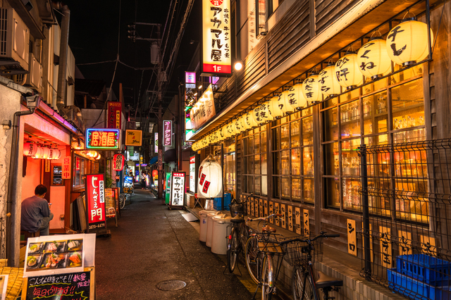 北千住の飲み屋街