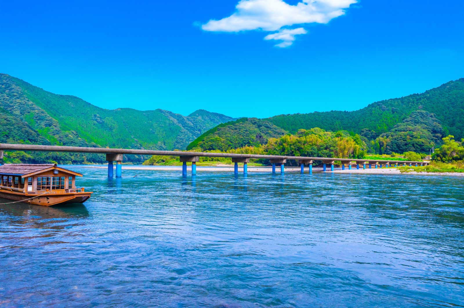 四万十川と沈下橋