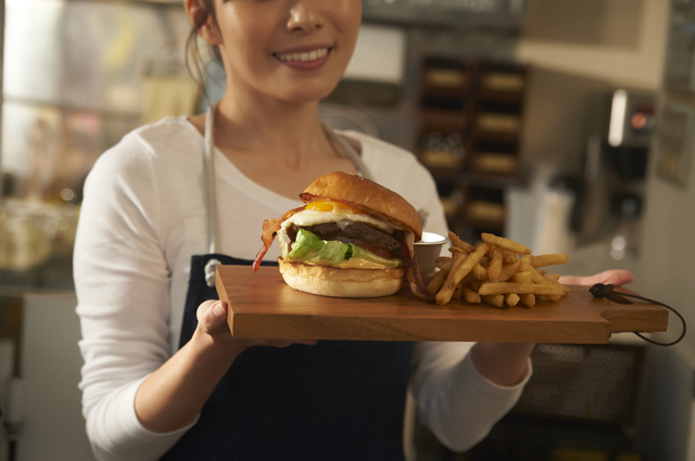 ハンバーガーショップの店員（国分寺）