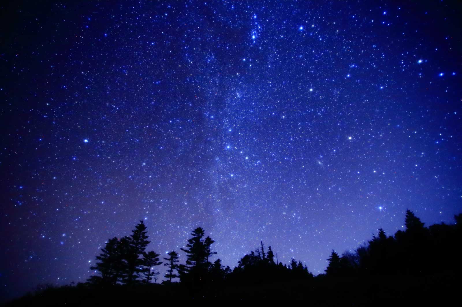 長野に行ったときに見た星空