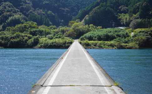 絵にしたくなる四万十川の景色