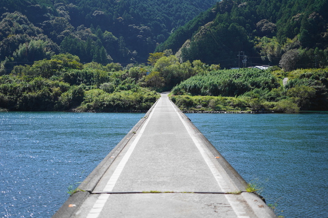 絵にしたくなる四万十川の景色