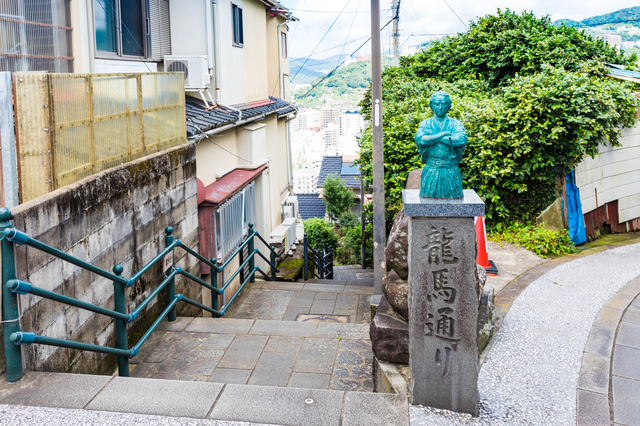 長崎の龍馬通り