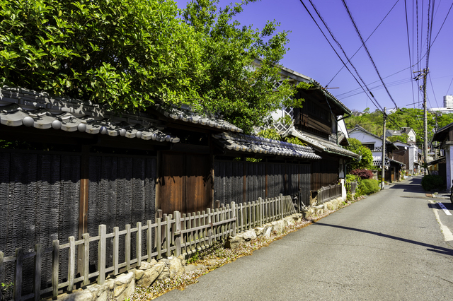 倉敷・下津井の街並み