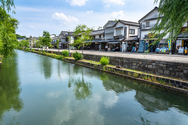 倉敷・美観地区の街並み