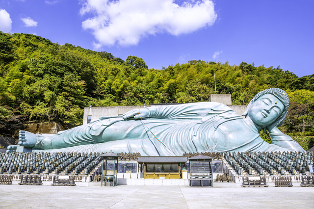 南蔵院の釈迦涅槃像（福岡）