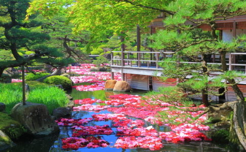 松江の日本庭園・由志園