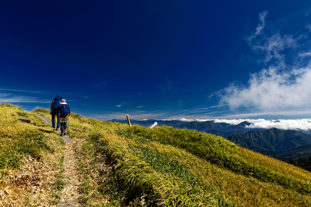 宮城で登山