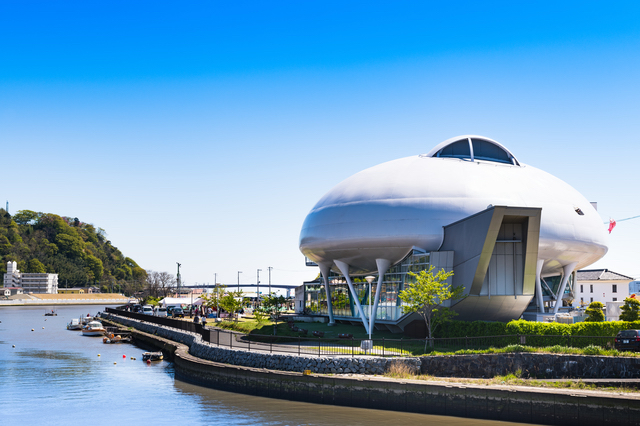 石ノ森章太郎の没後、完成した石ノ森萬画館