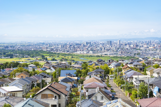 宮城県の街並み