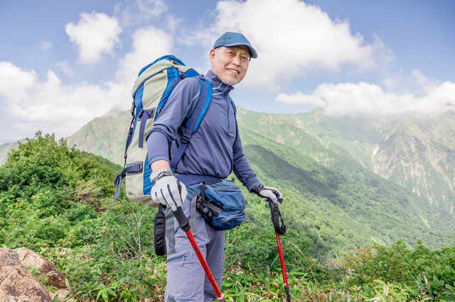 山登りを始めた50代