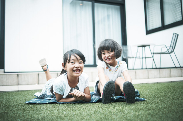 可愛い2人の娘