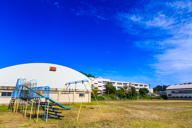 池島の小中学校