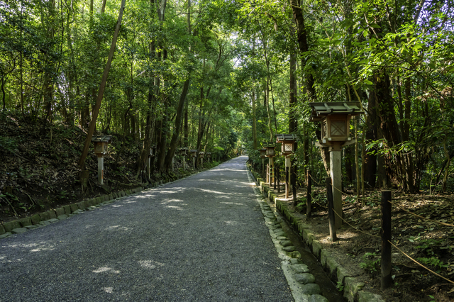 奈良・大神神社（山道）