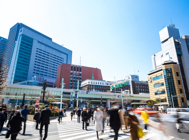 日本橋のサラリーマン